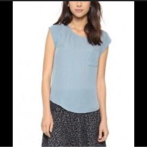 Joie Rancher 100% Silk Top Sz Small